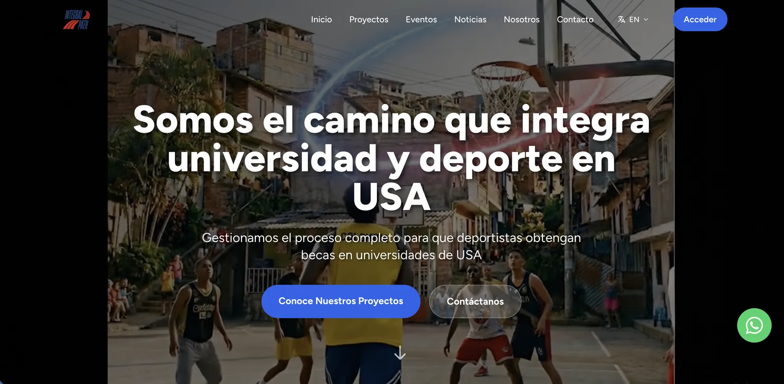 Sitios Web ONG'S — Fundación Integral (USA)