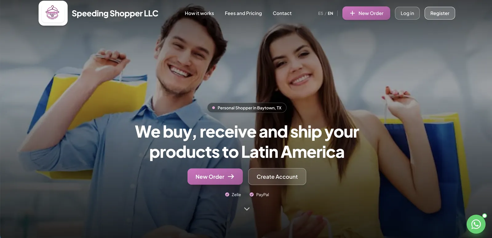 Speeding Shopper LLC — Agente de Compras & Logística